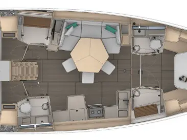 Sailboat rental with or without captain Dufour Marseille