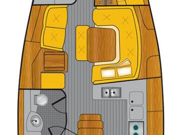 Sailboat rental with or without captain Jeanneau Flensburg