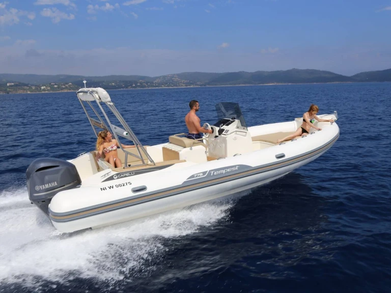 RIB rental in Le Lavandou - Capelli Tempest 775