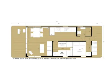 Houseboat rental with or without captain WOMA Fürstenberg/Havel