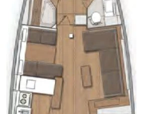 Bareboat Rental Sailboat Bénéteau with a boat licence