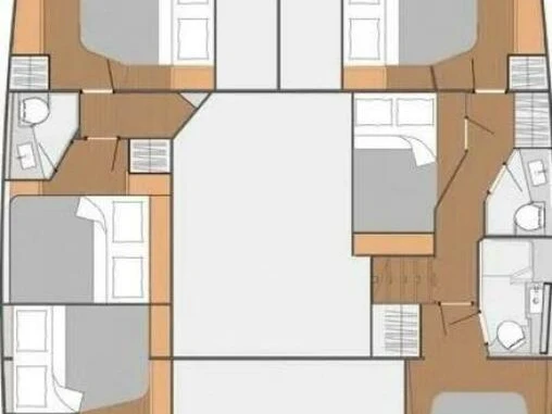 Fountaine Pajot Saba 50 charter bareboat or captained in  La Paz