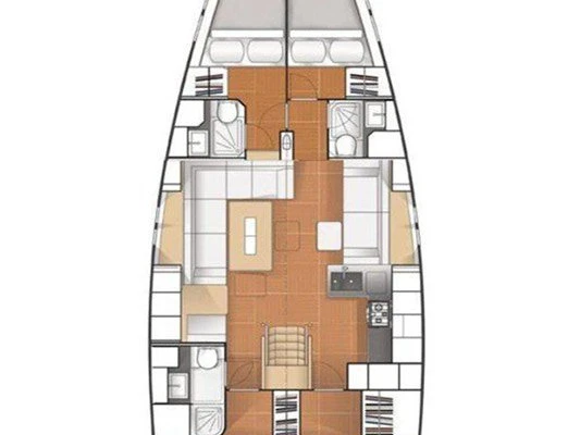 Hanse Hanse 545 in Split on SamBoat
