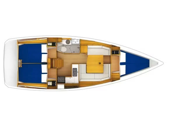 Sailboat rental in Lefkáda - Jeanneau Sun Odyssey 389