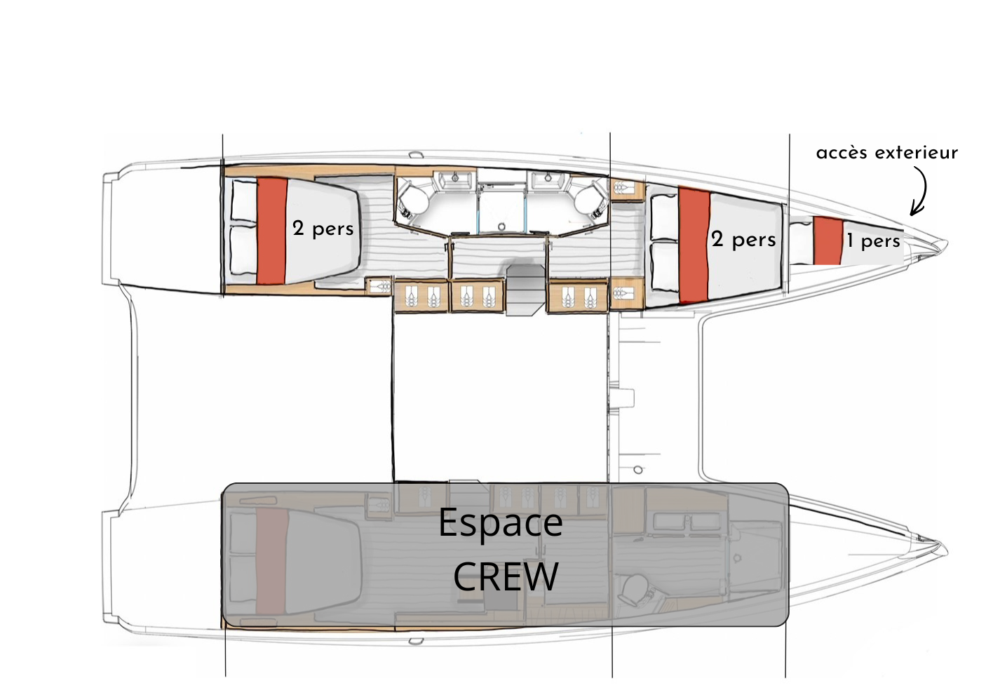 Excess Excess 13 charter bareboat or captained in  Porto-Vecchio