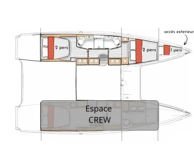 Excess Excess 13 charter bareboat or captained in  Porto-Vecchio