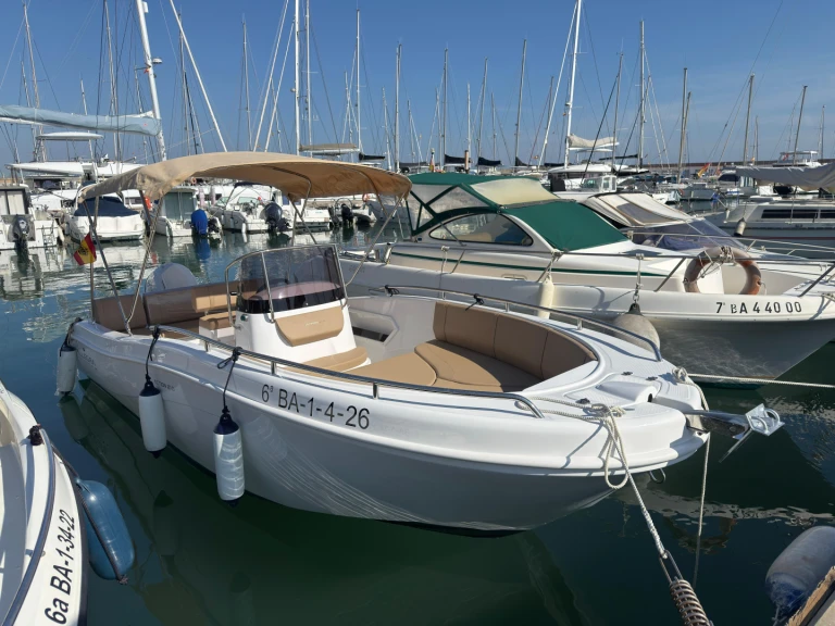 Motorboat rental with or without captain Allegra Boats Port Ginesta