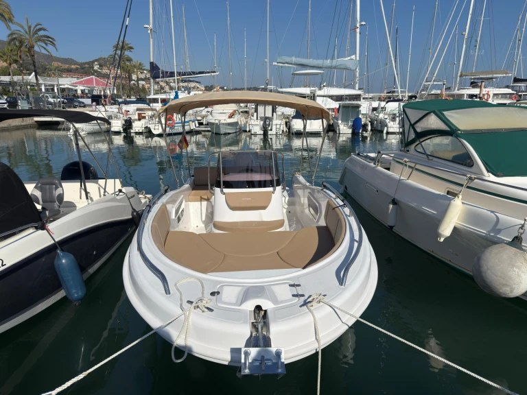 Motorboat for rent Port Ginesta at the best price