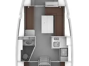 Bareboat Rental Sailboat Bavaria with a boat licence