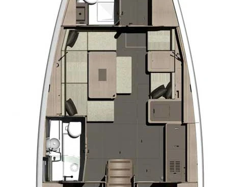 Sailboat rental in Golfo Aranci - Dufour Dufour 412