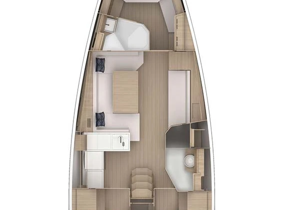 Sailboat rental with or without captain Grand Soleil Pula