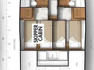 Bareboat Rental Luxury Yacht Greenline Yachts with a boat licence