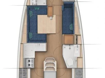 Bareboat Rental Sailboat Jeanneau with a boat licence