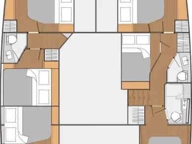 Catamaran rental with or without captain Fountaine Pajot Palma de Mallorca