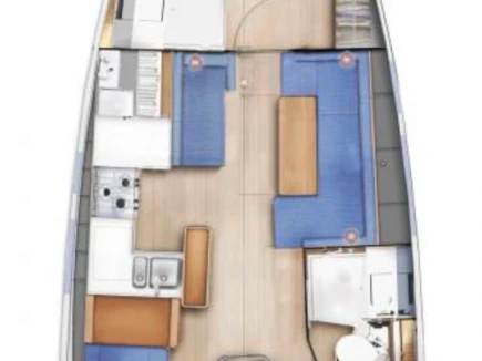 Sailboat for rent Gouvia at the best price