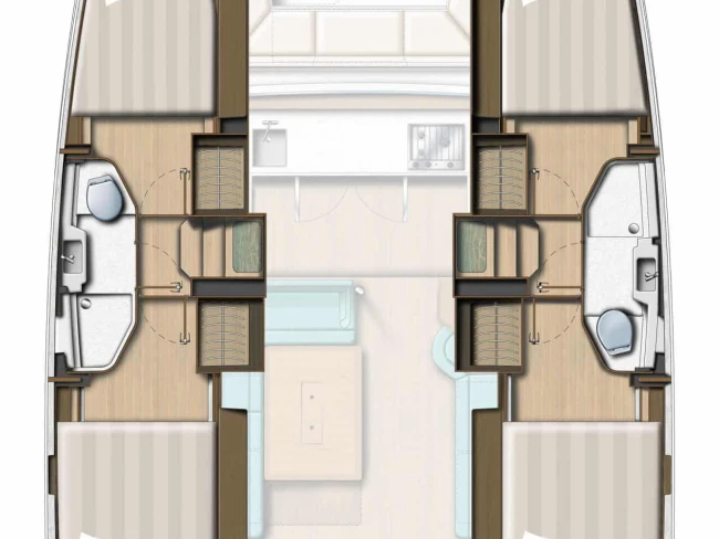 Catamaran for rent Eden Island at the best price