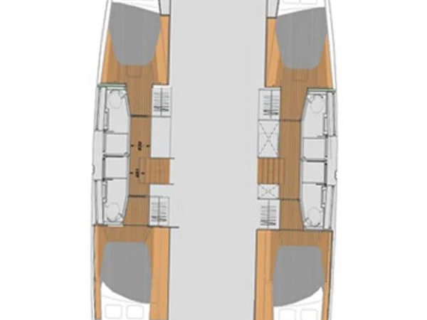 Catamaran rental in Road Town - Fountaine Pajot Elba 45