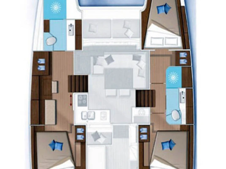 Yacht charter Road Town cheap Lagoon 40