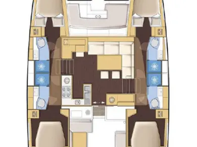 Lagoon Lagoon 450 F charter bareboat or captained in  Road Town