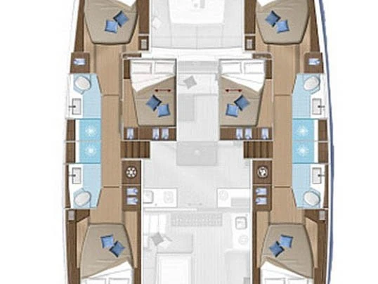 Lagoon Lagoon 50 charter bareboat or captained in  Road Town