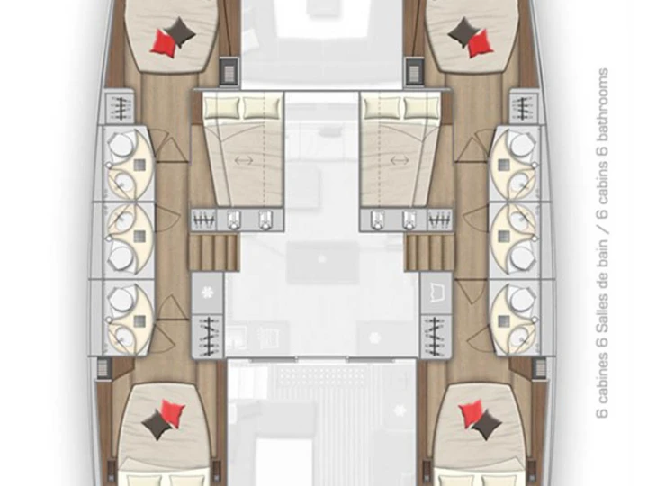 Catamaran rental in Road Town - Lagoon Lagoon 50