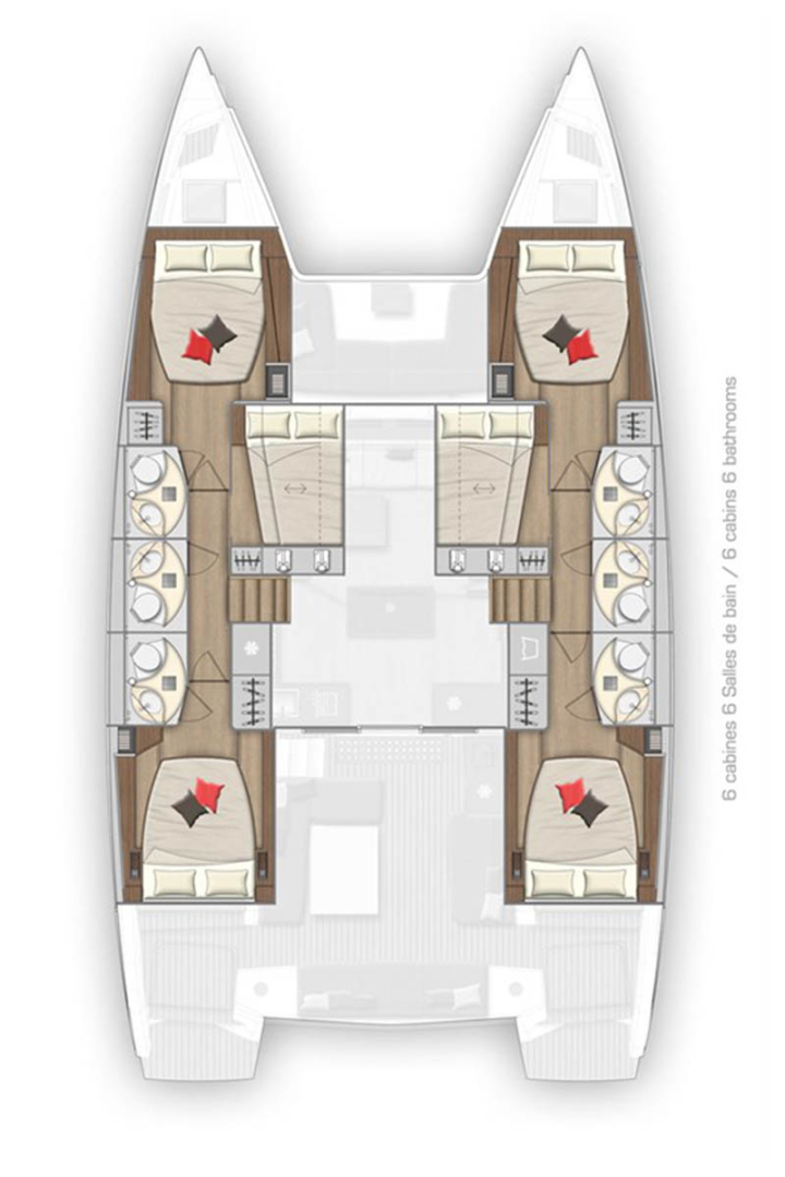 Catamaran rental in Road Town - Lagoon Lagoon 50