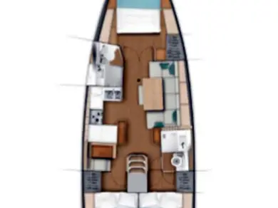 Rent a Jeanneau Sun Odyssey 440 Komolac
