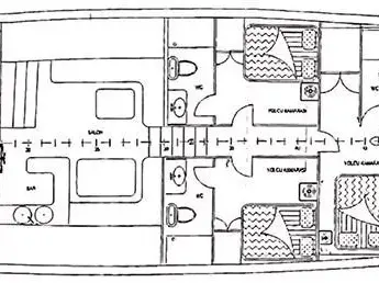 Sailboat rental in Split - Custom Made Phoenix Bronze