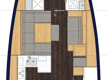 Bareboat Rental Sailboat Bavaria with a boat licence