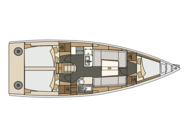 Sailboat rental in Biograd na Moru - Elan E4