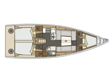 Sailboat rental in Biograd na Moru - Elan E4