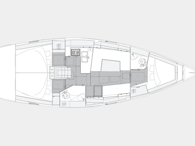 Sailboat rental with or without captain Elan Pirovac