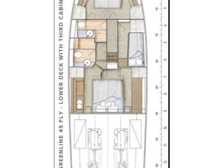 Boat rental Greenline Yachts Greenline 45 Fly in Biograd na Moru on Samboat