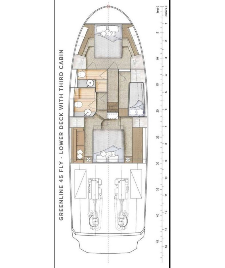 Boat rental Greenline Yachts Greenline 45 Fly in Biograd na Moru on Samboat