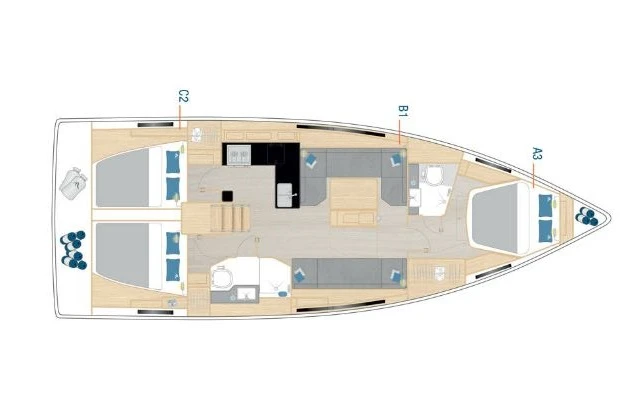 Yacht charter Pirovac cheap Hanse 410