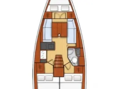 Sailboat rental in Biograd na Moru - Bénéteau Oceanis 35.1