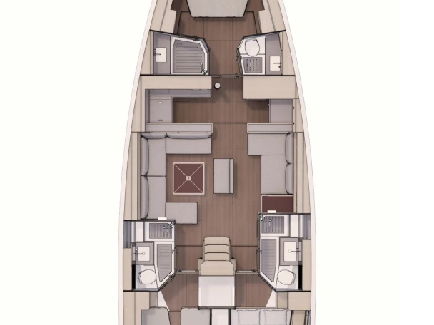 Yacht charter Alimos cheap Dufour 530