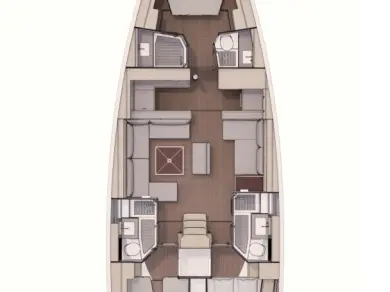 Yacht charter Alimos cheap Dufour 530