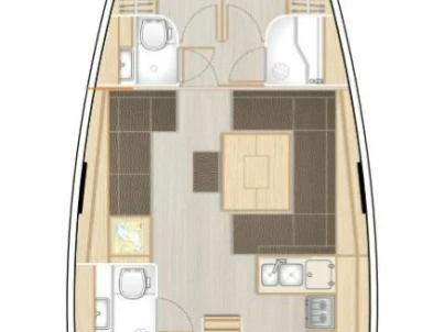 Yacht charter Lefkáda cheap Hanse 458