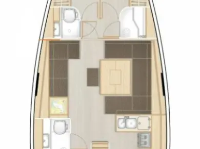 Yacht charter Lefkáda cheap Hanse 458