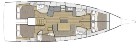 Sailboat rental with or without captain Bénéteau Rhodes (City)