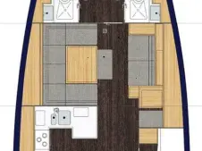 Bareboat Rental Sailboat Bavaria with a boat licence