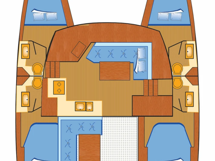 Boat rental Fountaine Pajot Lucia 40 in Rogoznica on Samboat