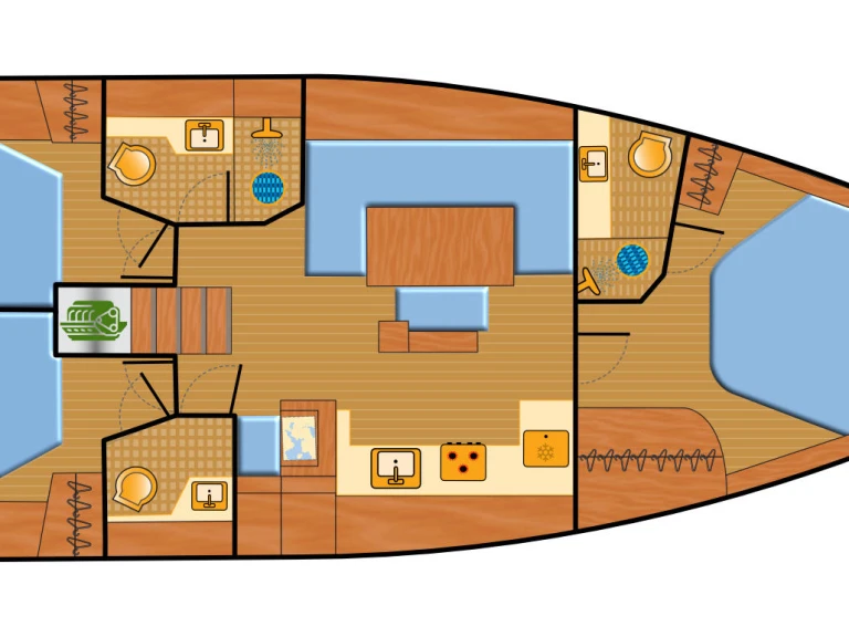 Hanse Hanse 460 in Rogoznica on SamBoat