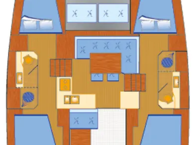 Catamaran rental with or without captain Lagoon Rogoznica