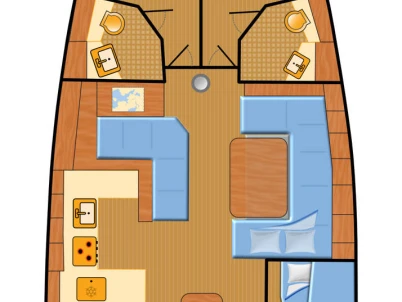 Sailboat rental with or without captain Bénéteau Rogoznica