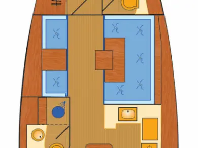 Sailboat rental with or without captain Jeanneau Rogoznica