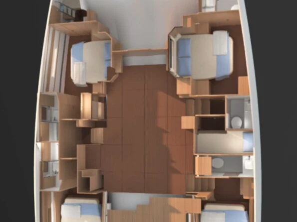 Rent a Dufour Dufour Catamarans 48 Sail Lefkáda