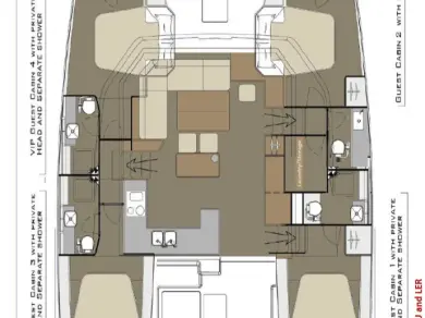 Catamaran rental in Primošten - Dufour Dufour Catamarans 48 Sail