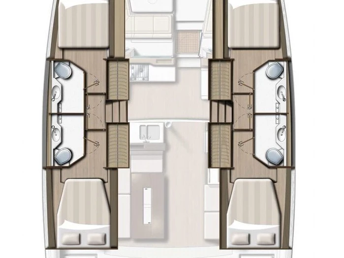 Bali Bali 4.2 charter bareboat or captained in  Šibenik